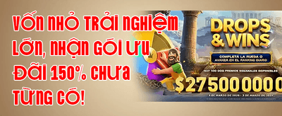 Siêu Ưu Đãi Chào Mừng Tân Thủ 100% promotion banner